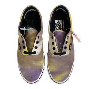 NWT VANS ComfyCush Era Sneaker Blotched Multi Purple Velvet Size M5.5 W7.0 New